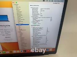 Apple MacBook Pro 13 A1708, 2017 i7 16 Go 500 Go QWERTY UK