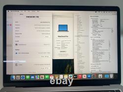 Apple MacBook Pro 13 A2251 2020 i7 32 Go 500 Go QWERTY US Compteur de cycles 299