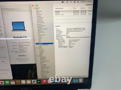 Apple MacBook Pro 13 A2251 2020 i7 32 Go 500 Go QWERTY US Compteur de cycles 299