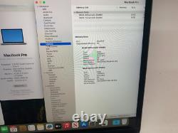 Apple MacBook Pro 13 A2251 i7-1068NG7 16 Go RAM 500 Go NVMe US QWERTY CC108 de 2020