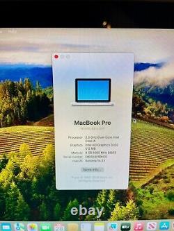 Apple MacBook Pro 13 Core i5 2.3GHz 8GB RAM 256GB SSD MC700 macOS SONOMA<br/> <br/> 	Apple MacBook Pro 13 Core i5 2,3 GHz 8 Go de RAM 256 Go SSD MC700 macOS SONOMA