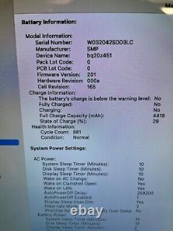 Apple MacBook Pro 13 Core i5 2.5GHz 8GB RAM 256GB SSD MD101 macOS SONOMA		<br/>	  	 
<br/> 
 MacBook Pro 13 Core i5 2.5GHz 8GB RAM 256GB SSD MD101 macOS SONOMA