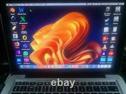 Apple MacBook Pro 13 Intel i5 2.40GHz, 8 Go, 500 Go HDD, HighSierra+Windows10-No6