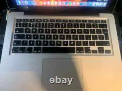 Apple MacBook Pro 13 Intel i5 2.40GHz, 8 Go, 500 Go HDD, HighSierra+Windows10-No6