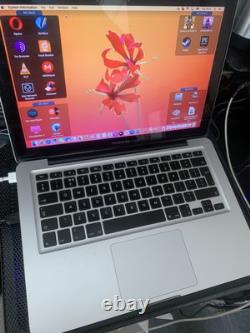 Apple MacBook Pro 13 Intel i5 2.50GHz, 8 Go, 500 Go SSD, Catalina+Windows11-No9
