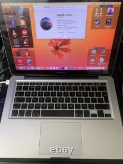 Apple MacBook Pro 13 Intel i5 2.50GHz, 8 Go, 500 Go SSD, Catalina+Windows11-No9