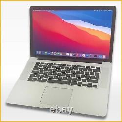 Apple MacBook Pro 15 2015 i7-4980HQ 2.80GHz 16GB 500GB SSD macOS BigSur Laptop<br/>

 <br/> Translation: Apple MacBook Pro 15 2015 i7-4980HQ 2.80GHz 16GB 500GB SSD macOS BigSur Ordinateur Portable