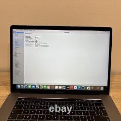 Apple MacBook Pro 15 2019 A1990 Touch Bar 2.6GHz i7 16GB 256GB R555X TVA FACTURE