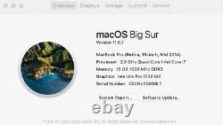 Apple MacBook Pro 15.4 Mid2014 1TB SSD, Quad Intel Core i7 2.80GHz, 16GB RAM  <br/>
 <br/> MacBook Pro 15.4 pouces Mid2014 1TB SSD, Quad Intel Core i7 2.80GHz, 16GB RAM