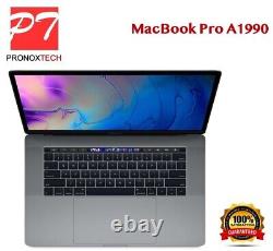 Apple MacBook Pro 15 A1990 CPU i7 2,2 GHz, 32 Go RAM 256 Go SSD GPU ATI