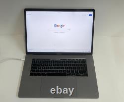 Apple MacBook Pro 15 A1990 Touch Bar 2019 Gris 2,6 GHz i7 16 Go / 1 To SSD Gris