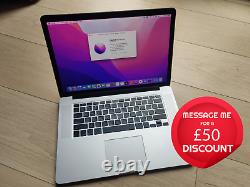 Apple ? MacBook Pro 15 ? I7 QC 3.4GHz ? 256 Go SSD ? 16 Go RAM GAMME BUDGET