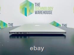 Apple MacBook Pro 15 Retina i7 Quad Core CPU 16GB Ram 256GB SSD & OS Monterey<br/> 	
<br/>Translation in French: Apple MacBook Pro 15 Retina i7 CPU Quad Core 16 Go de RAM 256 Go de SSD et OS Monterey