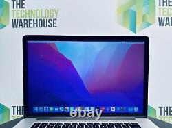 Apple MacBook Pro 15 Retina i7 Quad Core CPU 16 Go de RAM 256 Go SSD OS Monterey