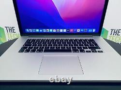 Apple MacBook Pro 15 Retina i7 Quad Core CPU 16 Go de RAM 256 Go SSD OS Monterey