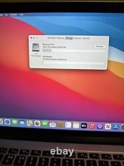 Apple MacBook Pro 15 pouces, mi-2014, i7 2,8 GHz, SSD 1 To, RAM 16 Go, macOS Big Sur