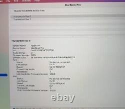 Apple MacBook Pro 16 2019 A2141 Ordinateur Portable avec Touch Bar, Core i7 2.6GHz, 16Go de RAM, 512Go SSD