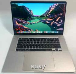 Apple MacBook Pro 16 2019 i7 16 Go 500 Go SSD Clavier UK/US Gris Espace/Argent