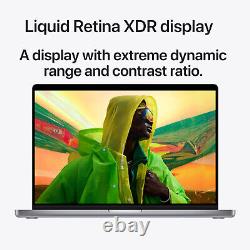 Apple MacBook Pro 16.2 pouces XDR P3 M1 MAX 32 Go RAM 1 To SSD 10C CPU 32-C GPU Ordinateur portable