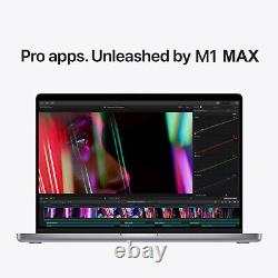 Apple MacBook Pro 16,2 pouces XDR P3 M1 MAX 32 Go de RAM 1 To SSD CPU 10 cœurs GPU 32 cœurs Ordinateur portable