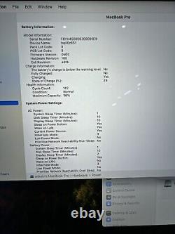 Apple MacBook Pro 16 (512 Go SSD, M3 Pro, 18 Go) Ordinateur portable Space Black MRW13B/A