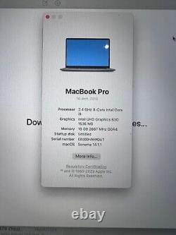 Apple MacBook Pro 16 I9-9980HK 2.4GHz 16GB 1TB		<br/>
<br/>

MacBook Pro Apple 16 I9-9980HK 2,4GHz 16 Go 1 To
