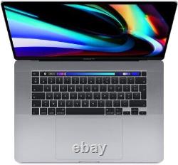 Apple MacBook Pro 16 pouces 2019 i9-9980HK 32 Go de RAM 512 Go SSD Radeon Pro 5500M 4 Go