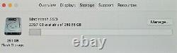 Apple MacBook Pro 2016 A1707 Ordinateur portable avec clavier allemand 15,4 pouces i7 16 Go de RAM 250 Go SSD