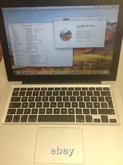 Apple MacBook Pro A1278 13 Ordinateur portable 8 Go de RAM 320 processeur Core i5 début 2011