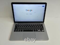 Apple MacBook Pro A1502 2015 13 Ordinateur portable Intel i5-5257U - 256 Go / SSD 16 Go Argent