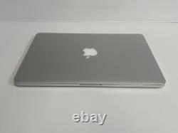 Apple MacBook Pro A1502 2015 13 Ordinateur portable Intel i5-5257U - 256 Go / SSD 16 Go Argent