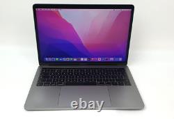 Apple MacBook Pro A1706 TouchBar 13 2016 i7 6th 3.6GHz 256GB SSD 16GB Monterey can be translated to: Apple MacBook Pro A1706 TouchBar 13 2016 i7 6e génération 3,6 GHz 256 Go SSD 16 Go Monterey.