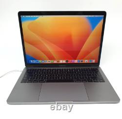 Apple MacBook Pro A1708 13.3 2017 i7 2.50GHz-4.00GHz 256GB NVME 16GB Ventura	

	<br/>

<br/>  MacBook Pro Apple A1708 13.3 2017 i7 2.50GHz-4.00GHz 256GB NVME 16GB Ventura