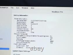 Apple MacBook Pro A1990 2018 15 Core i7-8850H 2.6GHz 6-Core 512GB 16GB RAM 560X <br/>
 <br/>

Translation: Apple MacBook Pro A1990 2018 15 Core i7-8850H 2.6GHz 6-Core 512GB 16GB RAM 560X