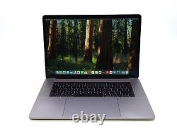 Apple MacBook Pro A1990 2018 Ordinateur portable 15 i7-8850H 2.6GHz 6 cœurs 512Go 32Go de RAM
