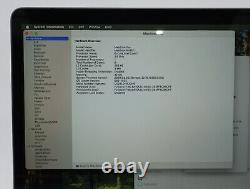 Apple MacBook Pro A1990 2018 Ordinateur portable 15 i7-8850H 2.6GHz 6 cœurs 512Go 32Go de RAM