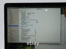 Apple MacBook Pro A1990 2018 Ordinateur portable 15 i7-8850H 2.6GHz 6 cœurs 512Go 32Go de RAM