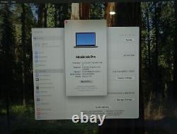 Apple MacBook Pro A1990 2018 Ordinateur portable 15 i7-8850H 2.6GHz 6 cœurs 512Go 32Go de RAM