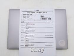 Apple MacBook Pro A1990 2018 Ordinateur portable 15 i7-8850H 2.6GHz 6 cœurs 512Go 32Go de RAM