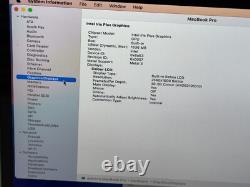 Apple MacBook Pro A2251 Intel Core i7 2,30 GHz 13 2020 512 Go SSD 16 Go RAM Gris