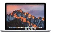Apple MacBook Pro Retina 13'' 2015 2.7GHz i5 8GB RAM 128GB SSD Big Sur silver translated in French is:

Apple MacBook Pro Retina 13'' 2015 2,7 GHz i5 8 Go de RAM 128 Go SSD Big Sur argenté