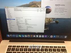 Apple MacBook Pro Retina 15 A1398 2012 i7 2.3 GHz 8 Go RAM 256 Go SSD
