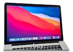 Apple MacBook Pro Retina 15 Core i7 2.30GHz 16GB 500GB SSD MacOS Big Sur 2013  	<br/>	
	MacBook Pro Retina 15 Core i7 2.30GHz 16GB 500GB SSD MacOS Big Sur 2013