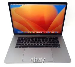 Apple MacBook Pro Touch Bar A1707 15 (2017) i7 7th 3.9GHz 512GB NVMe 16GB Ram translated into French is: Apple MacBook Pro Touch Bar A1707 15 (2017) i7 7e génération 3,9 GHz 512 Go NVMe 16 Go de RAM.