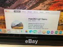 Apple Macbook Pro13 Nouveau Ssd De 256 Go / Intel I5 / Nouveau 8 Go Ram / Os High Sierra 2017