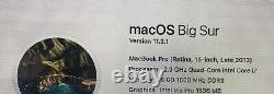 Apple Macbook Pro15 2.3ghz I7 16 Go Ram 512 Go Ssd A1398 Fin 2013 Écran Craqué