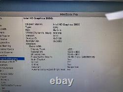 Apple Macbook Pro 13'' 2011 A1278 2,8 Ghz Core I7 256 Ssd 8 Go Ram Utilise