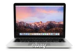 Apple Macbook Pro 13 2013 I5-4258u 128gb 4gb Argent Retina Big Sur Ordinateur Portable B