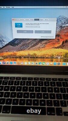 Apple Macbook Pro 13.3 2.4ghz Dual Core 4 Go Ram 750 Go Hdd MID 2010 Haute Sierra