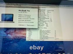 Apple Macbook Pro 13.3in. I5 2,4ghz 4 Go (120gb Ssd) Fin 2011